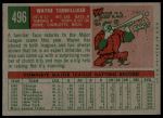 1959 Topps #496 Wayne Terwilliger<br />B59T 15 0001<br /><a class='button AddToCart' data-ajax='true' data-ajax-mode='replace' data-ajax-update='#cart-info' href='/AddToCart?itemId=7057376&quantity=1&type=0'>Add To Cart</a>
