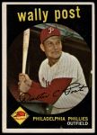 1959 Topps #398 Wally Post<br />B59T 15 0057<br /><a class='button AddToCart' data-ajax='true' data-ajax-mode='replace' data-ajax-update='#cart-info' href='/AddToCart?itemId=7057433&quantity=1&type=0'>Add To Cart</a>