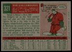 1959 Topps #321 OPT Bob Giallombardo<br />B59T 15 0131<br /><a class='button AddToCart' data-ajax='true' data-ajax-mode='replace' data-ajax-update='#cart-info' href='/AddToCart?itemId=7057507&quantity=1&type=0'>Add To Cart</a>