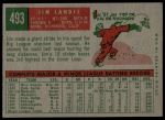 1959 Topps #493 Jim Landis<br />B59T 15 0142<br /><a class='button AddToCart' data-ajax='true' data-ajax-mode='replace' data-ajax-update='#cart-info' href='/AddToCart?itemId=7057518&quantity=1&type=0'>Add To Cart</a>