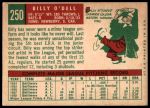 1959 Topps #250 Billy O'Dell<br />B59T 15 0196<br /><a class='button AddToCart' data-ajax='true' data-ajax-mode='replace' data-ajax-update='#cart-info' href='/AddToCart?itemId=7057633&quantity=1&type=0'>Add To Cart</a>