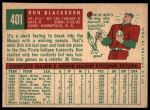 1959 Topps #401 Ron Blackburn<br />B59T 15 0245<br /><a class='button AddToCart' data-ajax='true' data-ajax-mode='replace' data-ajax-update='#cart-info' href='/AddToCart?itemId=7057730&quantity=1&type=0'>Add To Cart</a>