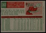 1959 Topps #363 Bobby Avila<br />B59T 15 0271<br /><a class='button AddToCart' data-ajax='true' data-ajax-mode='replace' data-ajax-update='#cart-info' href='/AddToCart?itemId=7057786&quantity=1&type=0'>Add To Cart</a>