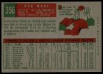 1959 Topps #356 Bob Mabe<br />B59T 15 0279<br /><a class='button AddToCart' data-ajax='true' data-ajax-mode='replace' data-ajax-update='#cart-info' href='/AddToCart?itemId=7057802&quantity=1&type=0'>Add To Cart</a>