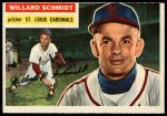 #323 Willard Schmidt with Stats 