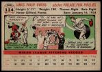 1956 Topps #114 WHT Jim Owens<br />B56T 05 9429<br /><a class='button AddToCart' data-ajax='true' data-ajax-mode='replace' data-ajax-update='#cart-info' href='/AddToCart?itemId=7058117&quantity=1&type=0'>Add To Cart</a>