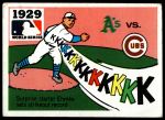 1971 Fleer World Series #27  1929 A's / Cubs<br />B71F 03 2913<br /><a class='button AddToCart' data-ajax='true' data-ajax-mode='replace' data-ajax-update='#cart-info' href='/AddToCart?itemId=7058228&quantity=1&type=0'>Add To Cart</a>