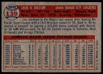 1957 Topps #139 Lou Kretlow<br />B57T 09 7986<br /><a class='button AddToCart' data-ajax='true' data-ajax-mode='replace' data-ajax-update='#cart-info' href='/AddToCart?itemId=7058359&quantity=1&type=0'>Add To Cart</a>