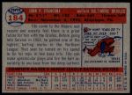 1957 Topps #184 Tito Francona<br />B57T 09 8036<br /><a class='button AddToCart' data-ajax='true' data-ajax-mode='replace' data-ajax-update='#cart-info' href='/AddToCart?itemId=7058410&quantity=1&type=0'>Add To Cart</a>