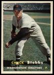 1957 Topps #101 Chuck Stobbs<br />B57T 09 8049<br /><a class='button AddToCart' data-ajax='true' data-ajax-mode='replace' data-ajax-update='#cart-info' href='/AddToCart?itemId=7058428&quantity=1&type=0'>Add To Cart</a>