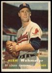 1957 Topps #81 Herm Wehmeier<br />B57T 09 8065<br /><a class='button AddToCart' data-ajax='true' data-ajax-mode='replace' data-ajax-update='#cart-info' href='/AddToCart?itemId=7058444&quantity=1&type=0'>Add To Cart</a>