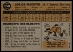 1960 Topps #358 Joe DeMaestri<br />B60T 14 1686<br /><a class='button AddToCart' data-ajax='true' data-ajax-mode='replace' data-ajax-update='#cart-info' href='/AddToCart?itemId=7058849&quantity=1&type=0'>Add To Cart</a>