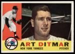 1960 Topps #430 Art Ditmar<br />B60T 14 1719<br /><a class='button AddToCart' data-ajax='true' data-ajax-mode='replace' data-ajax-update='#cart-info' href='/AddToCart?itemId=7058882&quantity=1&type=0'>Add To Cart</a>