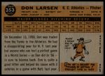 1960 Topps #353 Don Larsen<br />B60T 14 1724<br /><a class='button AddToCart' data-ajax='true' data-ajax-mode='replace' data-ajax-update='#cart-info' href='/AddToCart?itemId=7058887&quantity=1&type=0'>Add To Cart</a>
