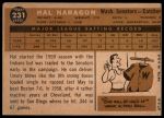 1960 Topps #231 Hal Naragon<br />B60T 14 1772<br /><a class='button AddToCart' data-ajax='true' data-ajax-mode='replace' data-ajax-update='#cart-info' href='/AddToCart?itemId=7058938&quantity=1&type=0'>Add To Cart</a>