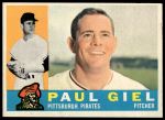 1960 Topps #526 Paul Giel<br />B60T 14 1778<br /><a class='button AddToCart' data-ajax='true' data-ajax-mode='replace' data-ajax-update='#cart-info' href='/AddToCart?itemId=7058944&quantity=1&type=0'>Add To Cart</a>