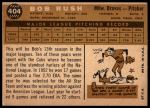 1960 Topps #404 Bob Rush<br />B60T 14 1828<br /><a class='button AddToCart' data-ajax='true' data-ajax-mode='replace' data-ajax-update='#cart-info' href='/AddToCart?itemId=7058995&quantity=1&type=0'>Add To Cart</a>