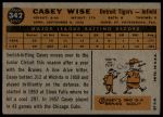 1960 Topps #342 Casey Wise<br />B60T 14 1840<br /><a class='button AddToCart' data-ajax='true' data-ajax-mode='replace' data-ajax-update='#cart-info' href='/AddToCart?itemId=7059008&quantity=1&type=0'>Add To Cart</a>