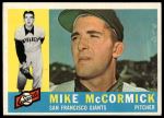 1960 Topps #530 Mike McCormick<br />B60T 14 1872<br /><a class='button AddToCart' data-ajax='true' data-ajax-mode='replace' data-ajax-update='#cart-info' href='/AddToCart?itemId=7059040&quantity=1&type=0'>Add To Cart</a>