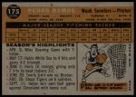 1960 Topps #175 Pedro Ramos<br />B60T 14 1953<br /><a class='button AddToCart' data-ajax='true' data-ajax-mode='replace' data-ajax-update='#cart-info' href='/AddToCart?itemId=7059122&quantity=1&type=0'>Add To Cart</a>