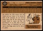 1960 Topps #231 Hal Naragon<br />B60T 14 1972<br /><a class='button AddToCart' data-ajax='true' data-ajax-mode='replace' data-ajax-update='#cart-info' href='/AddToCart?itemId=7059141&quantity=1&type=0'>Add To Cart</a>