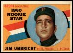 1960 Topps #145  -  Jim Umbricht Rookie Star<br />B60T 14 2014<br /><a class='button AddToCart' data-ajax='true' data-ajax-mode='replace' data-ajax-update='#cart-info' href='/AddToCart?itemId=7059183&quantity=1&type=0'>Add To Cart</a>