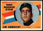 1960 Topps #145  -  Jim Umbricht Rookie Star<br />B60T 14 2015<br /><a class='button AddToCart' data-ajax='true' data-ajax-mode='replace' data-ajax-update='#cart-info' href='/AddToCart?itemId=7059184&quantity=1&type=0'>Add To Cart</a>