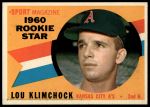 1960 Topps #137  -  Lou Klimchock Rookie Star<br />B60T 14 2020<br /><a class='button AddToCart' data-ajax='true' data-ajax-mode='replace' data-ajax-update='#cart-info' href='/AddToCart?itemId=7059189&quantity=1&type=0'>Add To Cart</a>