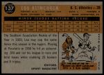 1960 Topps #137  -  Lou Klimchock Rookie Star<br />B60T 14 2022<br /><a class='button AddToCart' data-ajax='true' data-ajax-mode='replace' data-ajax-update='#cart-info' href='/AddToCart?itemId=7059191&quantity=1&type=0'>Add To Cart</a>