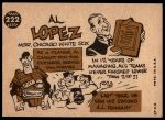 1960 Topps #222 Al Lopez<br />B60T 14 2141<br /><a class='button AddToCart' data-ajax='true' data-ajax-mode='replace' data-ajax-update='#cart-info' href='/AddToCart?itemId=7059311&quantity=1&type=0'>Add To Cart</a>