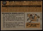 1960 Topps #530 Mike McCormick<br />B60T 14 2144<br /><a class='button AddToCart' data-ajax='true' data-ajax-mode='replace' data-ajax-update='#cart-info' href='/AddToCart?itemId=7059314&quantity=1&type=0'>Add To Cart</a>