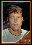1962 Topps #287 George Witt<br />B62T 12 5917<br /><a class='button AddToCart' data-ajax='true' data-ajax-mode='replace' data-ajax-update='#cart-info' href='/AddToCart?itemId=7059423&quantity=1&type=0'>Add To Cart</a>
