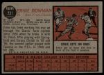 1962 Topps #231 Ernie Bowman<br />B62T 12 5970<br /><a class='button AddToCart' data-ajax='true' data-ajax-mode='replace' data-ajax-update='#cart-info' href='/AddToCart?itemId=7059478&quantity=1&type=0'>Add To Cart</a>