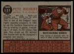 1962 Topps #131 GRN Pete Richert<br />B62T 12 6015<br /><a class='button AddToCart' data-ajax='true' data-ajax-mode='replace' data-ajax-update='#cart-info' href='/AddToCart?itemId=7059524&quantity=1&type=0'>Add To Cart</a>