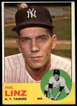 1963 Topps #264 Phil Linz<br />B63T 10 9506<br /><a class='button AddToCart' data-ajax='true' data-ajax-mode='replace' data-ajax-update='#cart-info' href='/AddToCart?itemId=7059535&quantity=1&type=0'>Add To Cart</a>