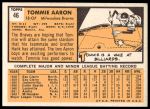 1963 Topps #46 Tommie Aaron<br />B63T 10 9514<br /><a class='button AddToCart' data-ajax='true' data-ajax-mode='replace' data-ajax-update='#cart-info' href='/AddToCart?itemId=7059543&quantity=1&type=0'>Add To Cart</a>