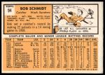 1963 Topps #94 Bob Schmidt<br />B63T 10 9538<br /><a class='button AddToCart' data-ajax='true' data-ajax-mode='replace' data-ajax-update='#cart-info' href='/AddToCart?itemId=7059568&quantity=1&type=0'>Add To Cart</a>