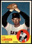 1963 Topps #163 Don Larsen<br />B63T 10 9619<br /><a class='button AddToCart' data-ajax='true' data-ajax-mode='replace' data-ajax-update='#cart-info' href='/AddToCart?itemId=7059655&quantity=1&type=0'>Add To Cart</a>