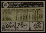 1961 Topps #430 Bill Mazeroski<br />B61T 15 1223<br /><a class='button AddToCart' data-ajax='true' data-ajax-mode='replace' data-ajax-update='#cart-info' href='/AddToCart?itemId=7059757&quantity=1&type=0'>Add To Cart</a>