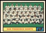 1961 Topps #167  Giants Team<br />B61T 15 1330<br /><a class='button AddToCart' data-ajax='true' data-ajax-mode='replace' data-ajax-update='#cart-info' href='/AddToCart?itemId=7059864&quantity=1&type=0'>Add To Cart</a>