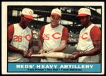 1961 Topps #25  -  Frank Robinson / Vada Pinson / Gus Bell Reds Heavy Artillery<br />B61T 15 1363<br /><a class='button AddToCart' data-ajax='true' data-ajax-mode='replace' data-ajax-update='#cart-info' href='/AddToCart?itemId=7059897&quantity=1&type=0'>Add To Cart</a>