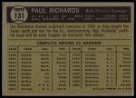 1961 Topps #131 Paul Richards<br />B61T 15 1370<br /><a class='button AddToCart' data-ajax='true' data-ajax-mode='replace' data-ajax-update='#cart-info' href='/AddToCart?itemId=7059904&quantity=1&type=0'>Add To Cart</a>