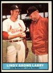 1961 Topps #75  -  Larry Jackson / Lindy McDaniel Lindy Shows Larry<br />B61T 15 1378<br /><a class='button AddToCart' data-ajax='true' data-ajax-mode='replace' data-ajax-update='#cart-info' href='/AddToCart?itemId=7059912&quantity=1&type=0'>Add To Cart</a>