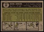 1961 Topps #68 Deron Johnson<br />B61T 15 1382<br /><a class='button AddToCart' data-ajax='true' data-ajax-mode='replace' data-ajax-update='#cart-info' href='/AddToCart?itemId=7059916&quantity=1&type=0'>Add To Cart</a>