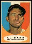 1961 Topps #220 Al Dark<br />B61T 15 1387<br /><a class='button AddToCart' data-ajax='true' data-ajax-mode='replace' data-ajax-update='#cart-info' href='/AddToCart?itemId=7059921&quantity=1&type=0'>Add To Cart</a>