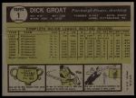 1961 Topps #1 Dick Groat<br />B61T 15 1404<br /><a class='button AddToCart' data-ajax='true' data-ajax-mode='replace' data-ajax-update='#cart-info' href='/AddToCart?itemId=7059938&quantity=1&type=0'>Add To Cart</a>