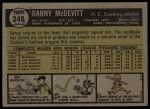 1961 Topps #349 Danny McDevitt<br />B61T 15 1512<br /><a class='button AddToCart' data-ajax='true' data-ajax-mode='replace' data-ajax-update='#cart-info' href='/AddToCart?itemId=7060078&quantity=1&type=0'>Add To Cart</a>