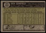 1961 Topps #453 Dick Schofield<br />B61T 15 1522<br /><a class='button AddToCart' data-ajax='true' data-ajax-mode='replace' data-ajax-update='#cart-info' href='/AddToCart?itemId=7060091&quantity=1&type=0'>Add To Cart</a>