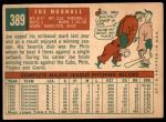 1959 Topps #389 Joe Nuxhall<br />B59T 15 0347<br /><a class='button AddToCart' data-ajax='true' data-ajax-mode='replace' data-ajax-update='#cart-info' href='/AddToCart?itemId=7060224&quantity=1&type=0'>Add To Cart</a>