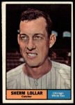1961 Topps #285 Sherm Lollar<br />B61T 15 1634<br /><a class='button AddToCart' data-ajax='true' data-ajax-mode='replace' data-ajax-update='#cart-info' href='/AddToCart?itemId=7060269&quantity=1&type=0'>Add To Cart</a>